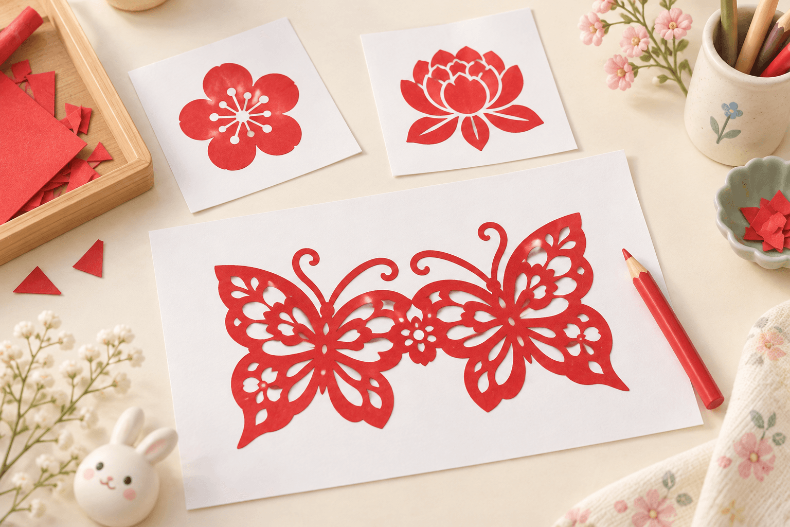 Choose a flower, animal, or festive pattern you love.